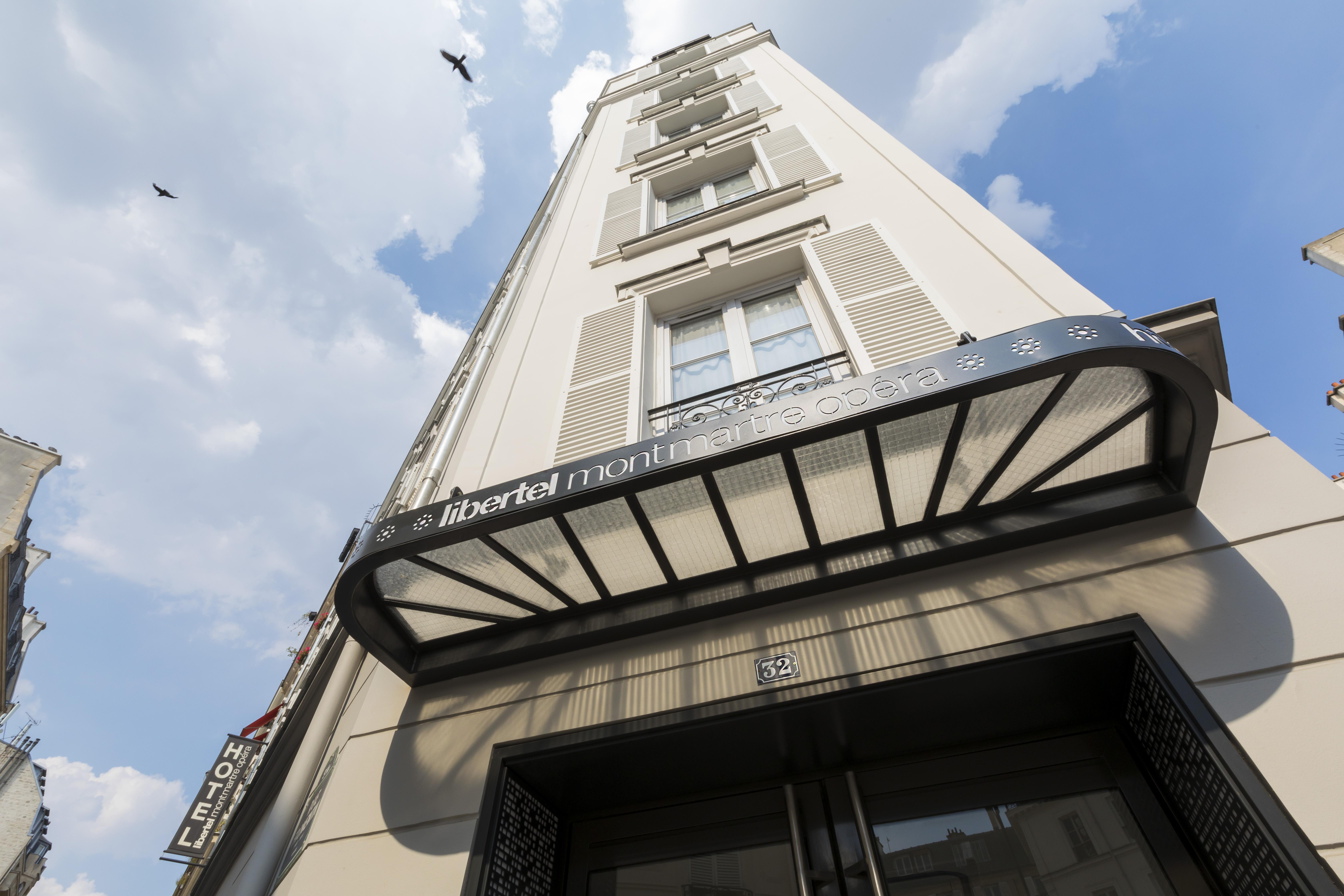 Hotel Libertel Montmartre Opera Paris Exterior foto